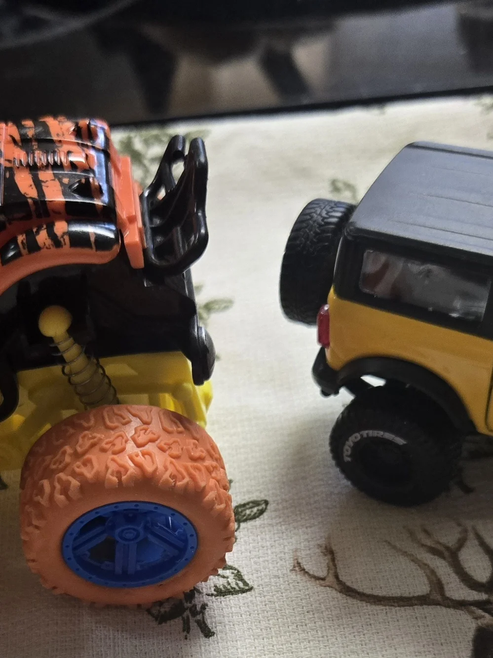 Orange and Blue Monster Truck Toy - Kids Toy